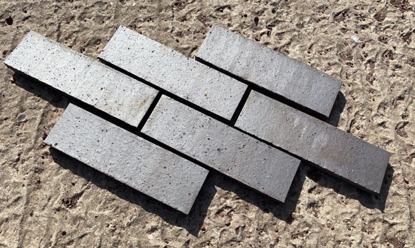 brown brindle brick slip commercial quality